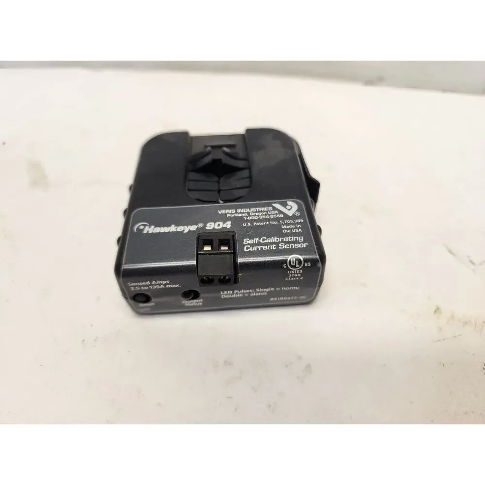 Veris Industries Hawkeye 904 Self-Calibrating Current Sensor Free Shipping